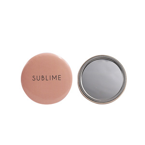 Decorative Cosmetic Stainless Steel Mini Compact Metal Cute Round Custom Pocket Mirror