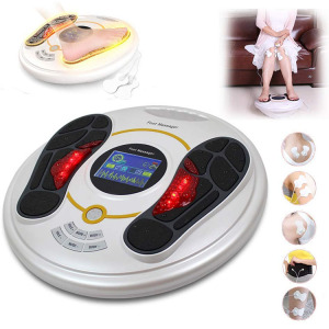 EMS Foot Massager Portable Electric Stimulation Blood Circulation Leg and Feet Massager TENS Massager