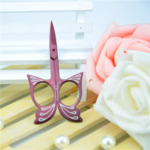 Eyebrow Nail Hair Scissor Steel Cutter Beauty Makeup Scissors