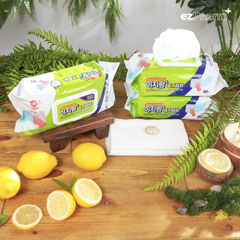 ezPharm Universal Disinfectant Wet Wipes 80S