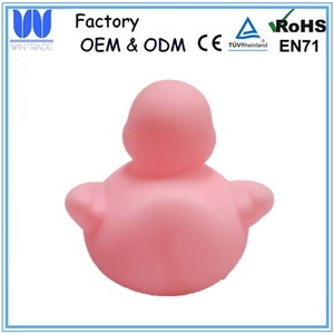 Factory supply floating vinyl plastic duck baby bath toy