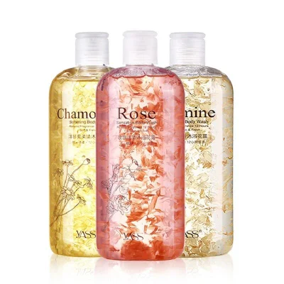 Fragrance Body Wash Whitening Moisturizing Flower Petal Flower Shower Gel