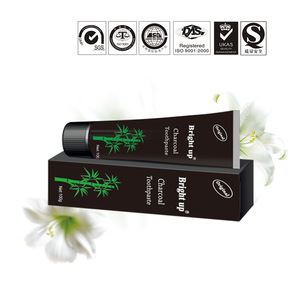 Free samples customize logo natural herbal teeth whitening black carbon toothpaste