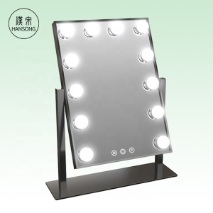 Hollywood Style Vanity Makeup Mirror LED Light Beauty  Cool White 12bulb Dimmable  Mirror
