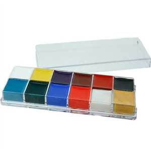 Hot sale face painting supplies wholesale Body paint Non-toxic body paint 12 colors