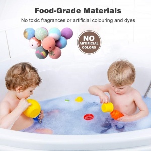 Hot Selling Private Label Handmade Bubble Natural Vegan Organic Fizzy CBD Hemp Bath Bombs