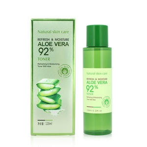 Improve moisture balance hydrating fresh aloe vera face skin toner