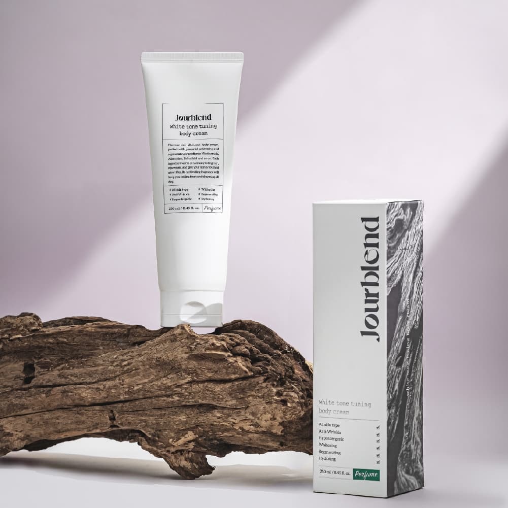 Jourblend White Tone Tuning body cream 250ml, 8.45 fl. oz.