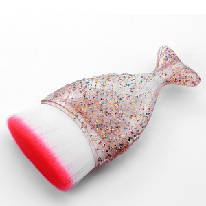 Makeup Brushes Mermaid Foundation Make Up Brushes Sets For Powder Cream Latest Fish Brush Kits Cosmetic Beauty Tools
