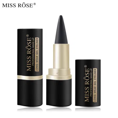 Mr 40 Matte Waterproof, Not Easy to Smudge and Lasting Black Single Head Solid Eyeliner Female Eyeliner