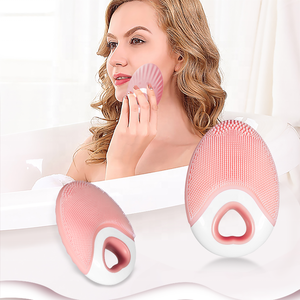Multifunctional Face Washing Massager Bristle Material & Adults Age Group Handsfree  Electric Cleansing Brush for All Skin Type