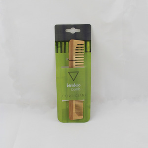 Natural Bamboo Hair Comb Mini Pocket Comb