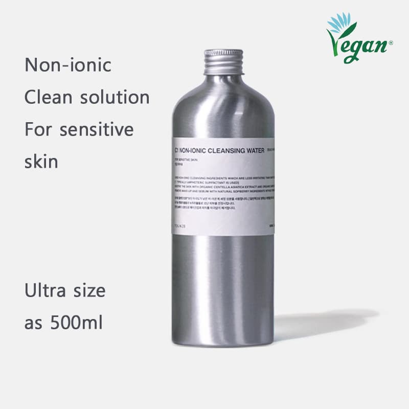 Non-ionic vegan cleanser