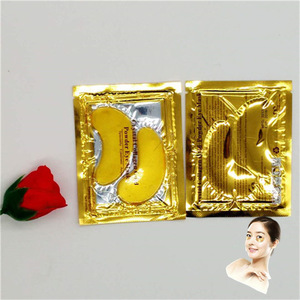 OEM / ODM Wholesale Custom 24k Gold Crystal Collagen Gel Eye Mask