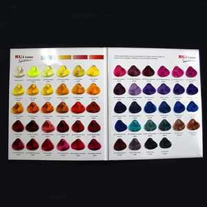 OEM/ODM Multi-Colors Ion Hair Color Chart For Hair Dye