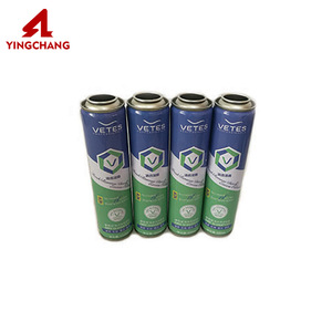 Oxygen tinplate empty aerosol can sizes