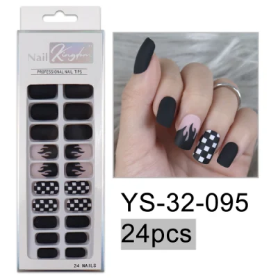 Pre-Designed Artificial Fingernails Handmade Artificial Fingernails