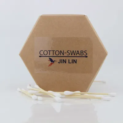 Premium Eco Friendly Bamboo Cotton Buds Biodegradable Zero Waste Organic Cotton Swabs