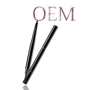 Private Label 3D Waterproof OEM Eyebrow Pencil with Brush