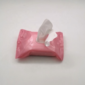 Private label oil free inrich vitamin c facial wet wipes