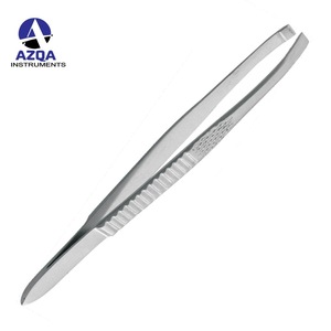 Professional Eyebrow Tweezers 3.75" Rainbow Color Stainless Steel Slanted Tip Eyelash Extension Tweezers.