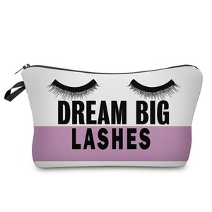 Promotional Waterproof Toiletry Pouch Makeup Up with Zipper for Travel