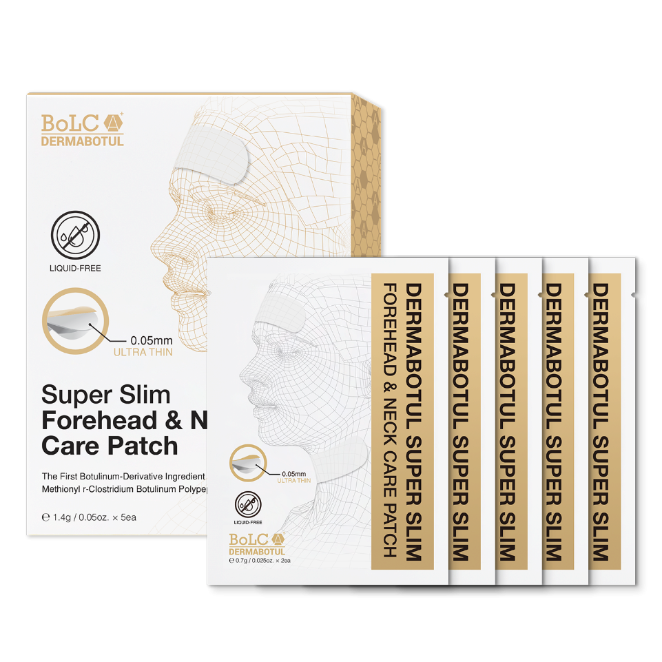 Real Botulinum(Botox) 0.05mm Super Slim Forehead &amp; Neck Care Patch