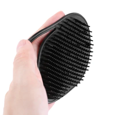 Shampoo Comb Pocket Men Beard Mustache Palm Scalp Massage Black Hair Care Travel Portable Hair Comb Brush Styling Tools