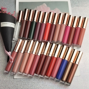 soft colors custom oem waterproof Vitamin E lip stick makeup cosmetics liquid private label matte organic lipstick