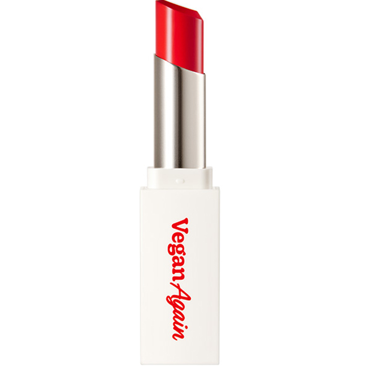 (TOUCH IN SOL) Vegan Again Juicy Glow Lipstick [Cherry Pink] 3.5g