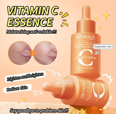 Vitamin C Serum Skin Care Whitening Vc Facial Anti Aging Freckle Vitamin C Face Serum