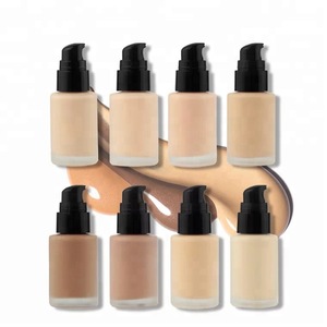 Wholesale Cosmetic 8 Color Option Beauty Makeup Liquid Foundation Manufacturers