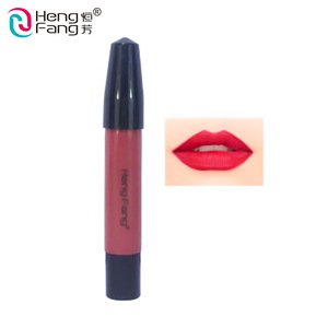 Wholesale Professinal Slim Cosmetics Multi-color Smooth Velvet Liquid Lip Liner Pencil