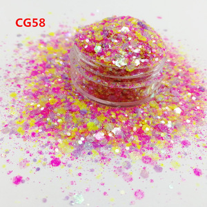 wholesale top polyester bulk holo cosmetic glitter, chunky body glitter