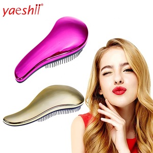 Yaeshii Professional Loop Brush for Human Hair Extensions and Wigs Detangling Hair Brush