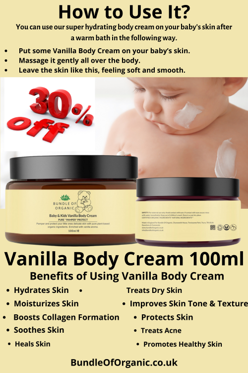 Vanilla Body Cream 100ml