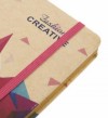 kraft paper hardcover notebook