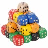 Wooden Dice Janga SamBlocks Lubanlock montessori MATL