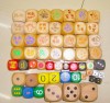 Wooden Dice Janga SamBlocks Lubanlock montessori MATL