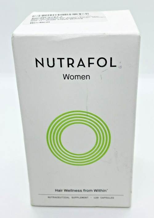 NUTRAFOL Women Hair Growth Wellness Nutraceutical/Hair Loss Capsule 120 Capsules