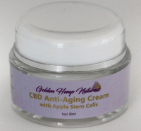Golden Hemp Naturals Hemp Anti-Aging Cream with Apple Stem Cells