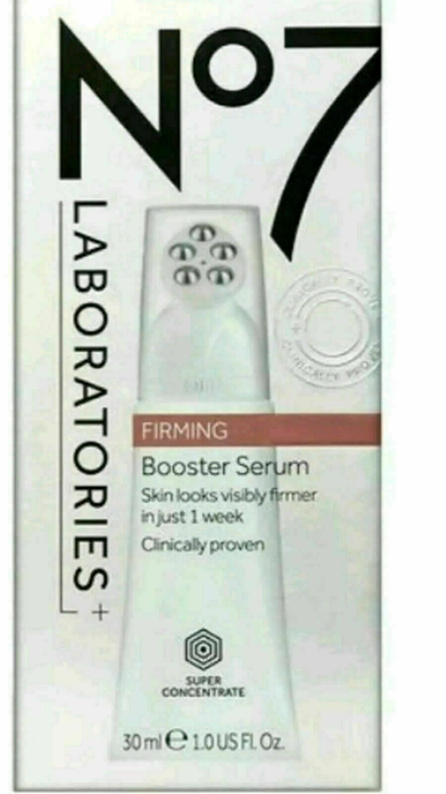 NEW No7 Laboratories Firming Booster Serum- Super Concentrate 30 mL 1 fl oz