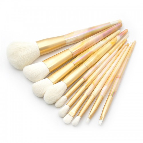 Jade 10PCS Makeup Brush Set