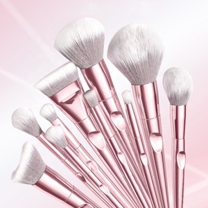 10pcs Professional Powder high quality Makeup brushes With Artificial Fiber Hair Private Label  Makeup Brush Set
