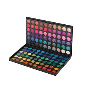120 Color Warm and Vibrant Matte and Shimmer Eye Shadow Palette