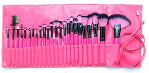 24piece make up brushes kit with low moq cosmetic tools