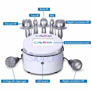 5 in1 RF Weight Loss Slimming Radio Frequency Machine 40K Cavitation Body Shaping Vacuum Cavitation System