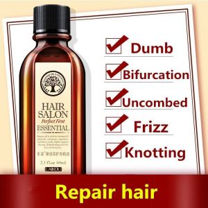 60ml Pure Argan Oil Hair Essencen for Dry Hair More Smooth Natural Argan Oil for Modeling Repair Hair Care Product