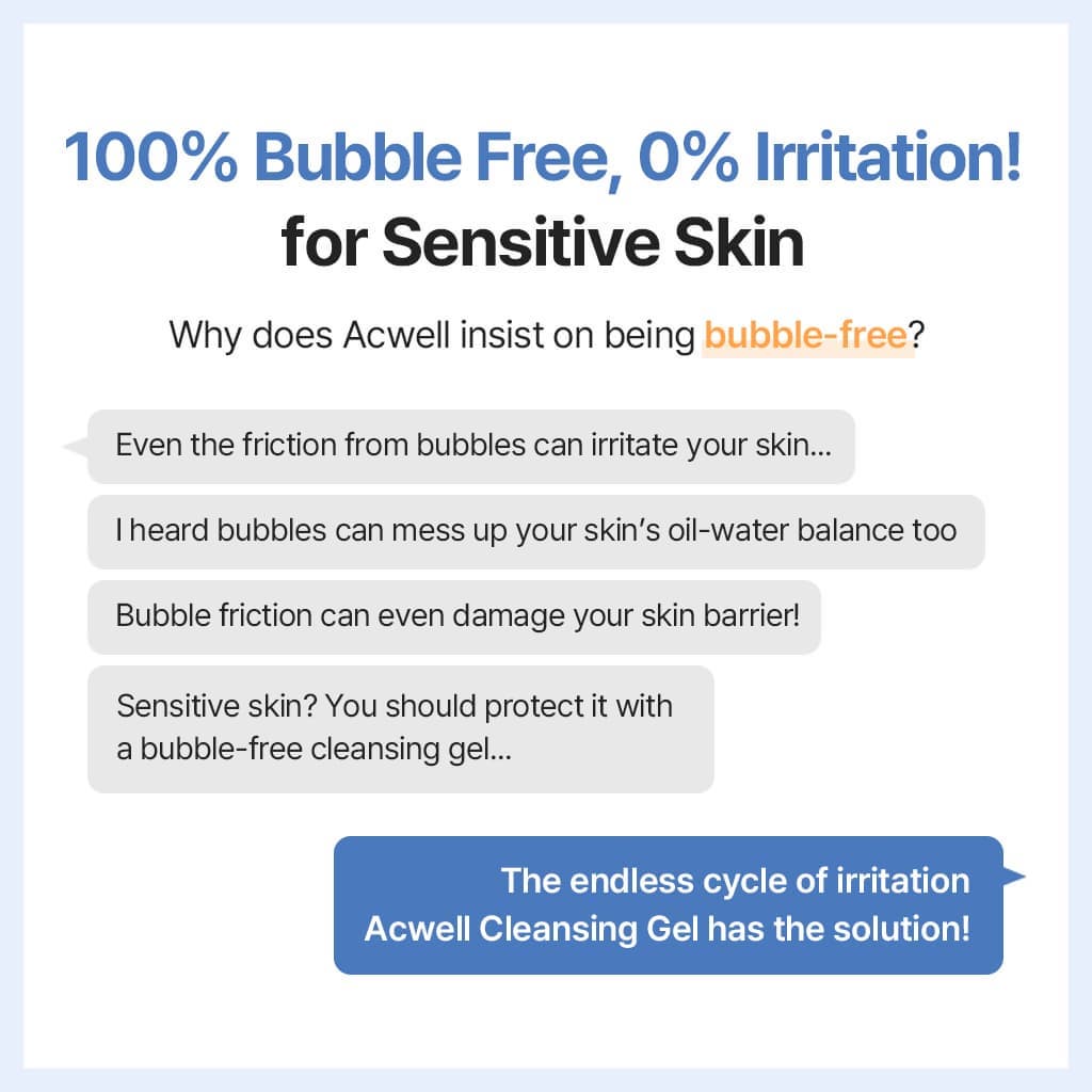 [ACWELL] pH Balancing Bubble Free Cleansing Gel