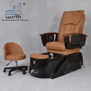 Aristocratic fashionable massage recliner european style pedicure chair for nail salon equipment